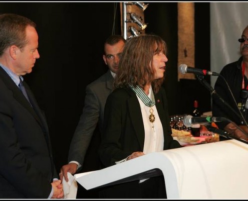 Patti Smith remise de medaille