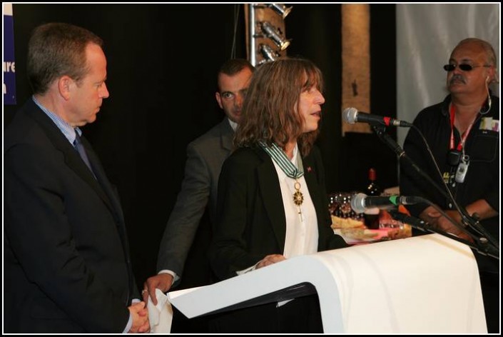 Patti Smith remise de medaille