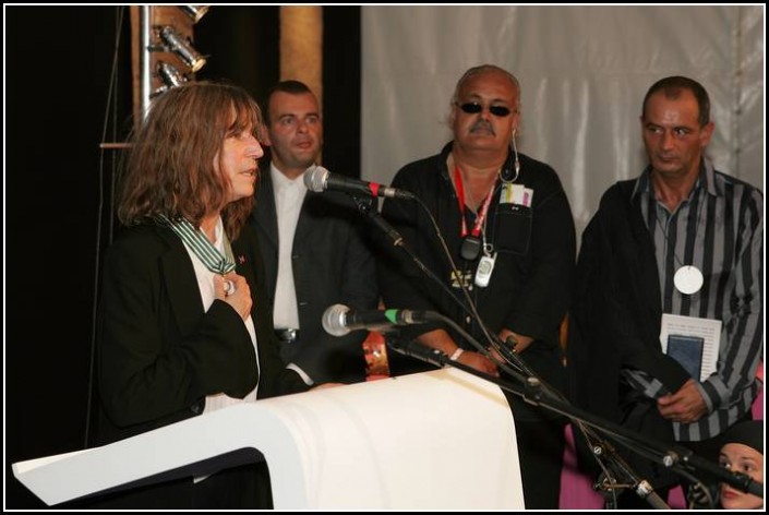 Patti Smith remise de medaille