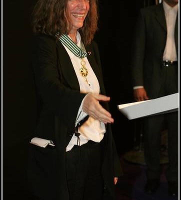 Patti Smith remise de medaille