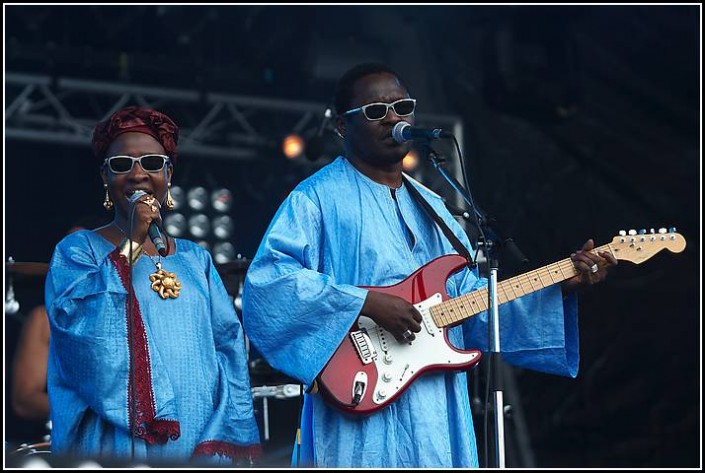 Amadou et Mariam &#8211; Les Vieilles Charrues 2005