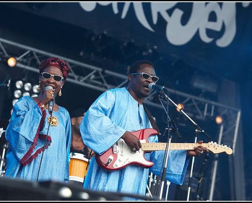 Amadou et Mariam &#8211; Les Vieilles Charrues 2005