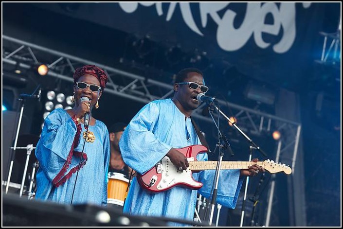 Amadou et Mariam &#8211; Les Vieilles Charrues 2005