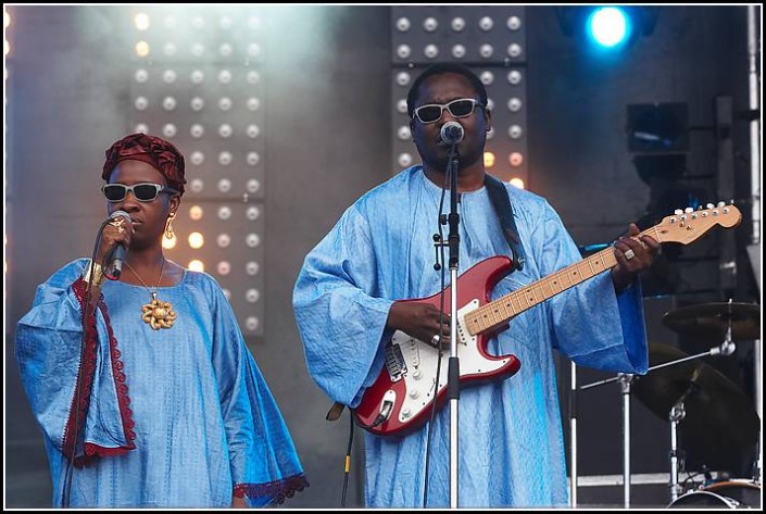 Amadou et Mariam &#8211; Les Vieilles Charrues 2005