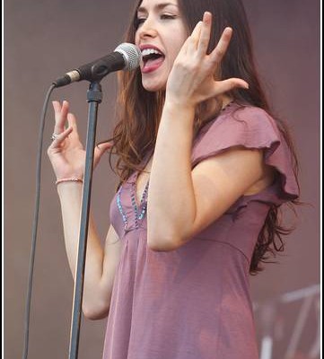 Olivia Ruiz &#8211; Festival des Vieilles Charrues 2006