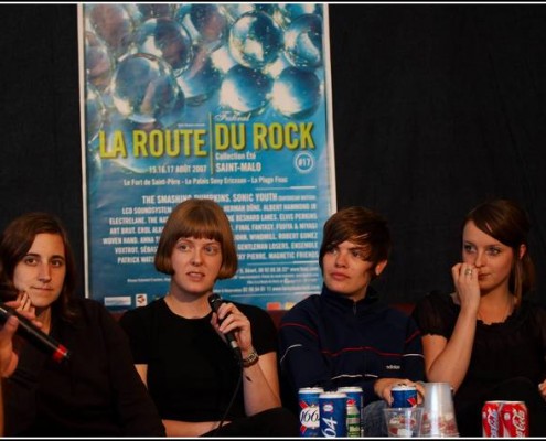 Electrelane &#8211; La Route du Rock 2007