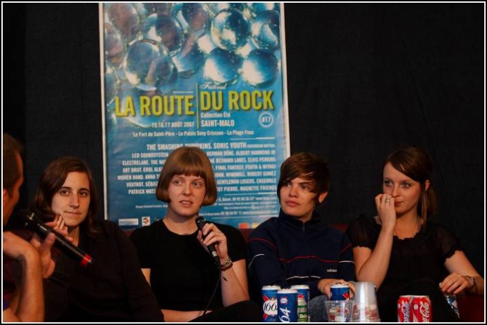 Electrelane &#8211; La Route du Rock 2007