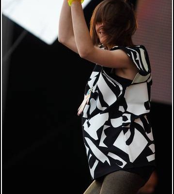 Yelle &#8211; Festival des Vieilles Charrues 2008