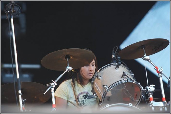 The Go! Team &#8211; Festival des Vieilles Charrues 2008