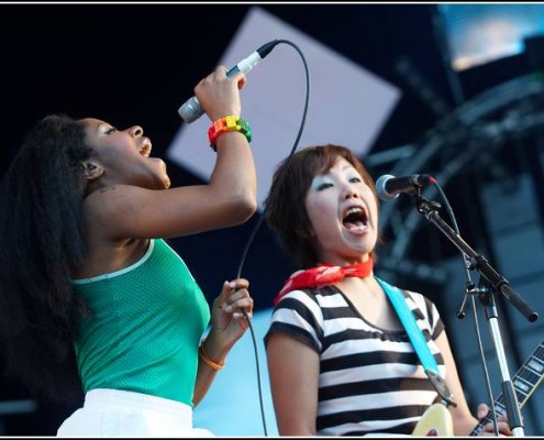 The Go! Team &#8211; Festival des Vieilles Charrues 2008