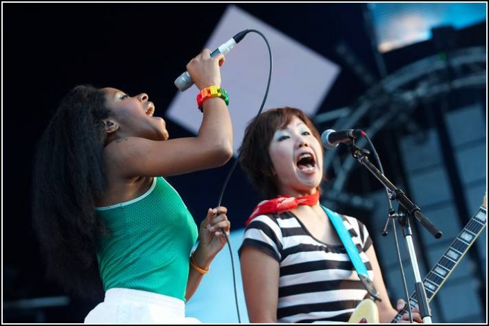 The Go! Team &#8211; Festival des Vieilles Charrues 2008