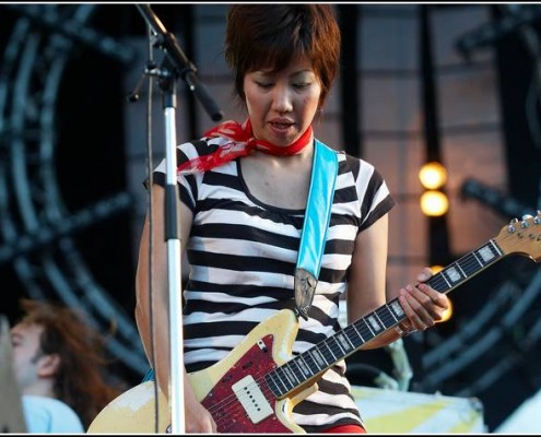 The Go! Team &#8211; Festival des Vieilles Charrues 2008