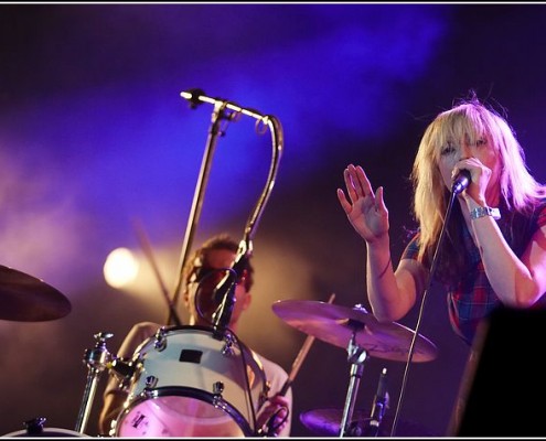 The Ting Tings &#8211; Festival La Route du Rock 2008