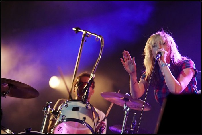 The Ting Tings &#8211; Festival La Route du Rock 2008