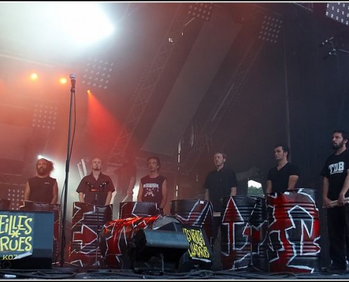 Les Tambours du Bronx &#8211; Festival des Vieilles Charrues 2009