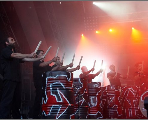 Les Tambours du Bronx &#8211; Festival des Vieilles Charrues 2009