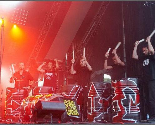 Les Tambours du Bronx &#8211; Festival des Vieilles Charrues 2009