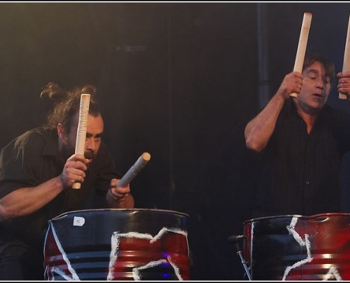 Les Tambours du Bronx &#8211; Festival des Vieilles Charrues 2009