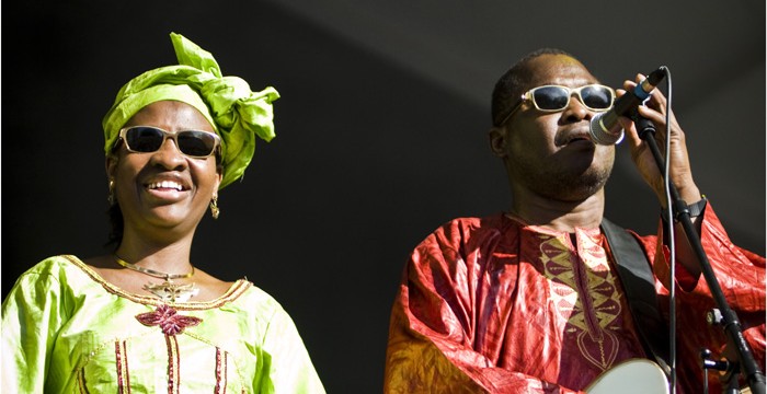 Amadou et Mariam &#8211; Festival Indetendances 2009 (Paris)