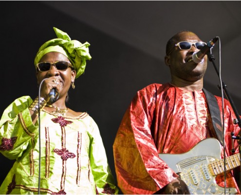 Amadou et Mariam &#8211; Festival Indetendances 2009 (Paris)