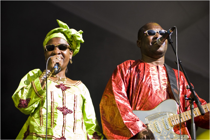 Amadou et Mariam &#8211; Festival Indetendances 2009 (Paris)