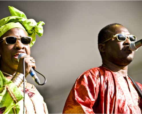 Amadou et Mariam &#8211; Festival Indetendances 2009 (Paris)