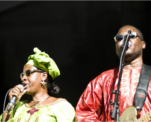 Amadou et Mariam &#8211; Festival Indetendances 2009 (Paris)