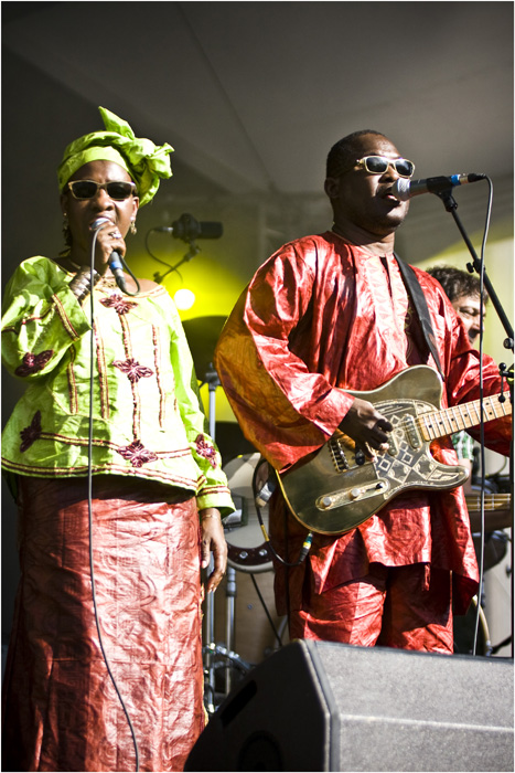Amadou et Mariam &#8211; Festival Indetendances 2009 (Paris)