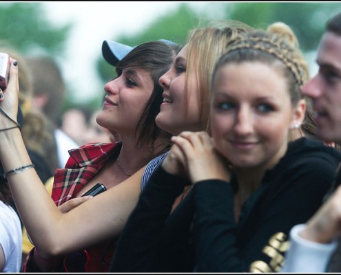 Plastiscines &#8211; Festival Au Pont du Rock 2010