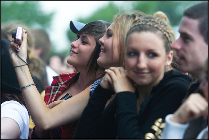 Plastiscines &#8211; Festival Au Pont du Rock 2010