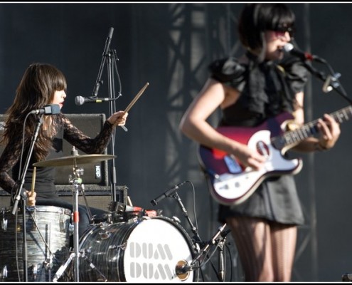 Dum Dum Girls &#8211; Route du Rock 2010 (Saint Malo)