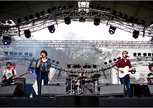 Concrete Knives &#8211; Festival Rock en Seine 2011 (Paris)