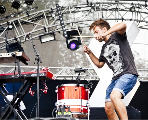 Concrete Knives &#8211; Festival Rock en Seine 2011 (Paris)