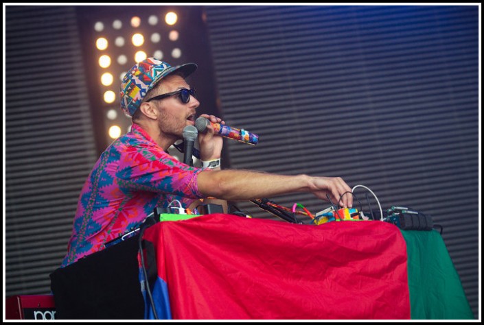 Rich Aucoin &#8211; Festival Les Vieilles Charrues 2012