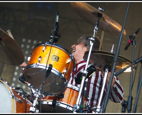 Triggerfinger &#8211; Festival Les Vieilles Charrues 2012