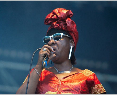 Amadou et Mariam &#8211; Festival Les Vieilles Charrues 2012