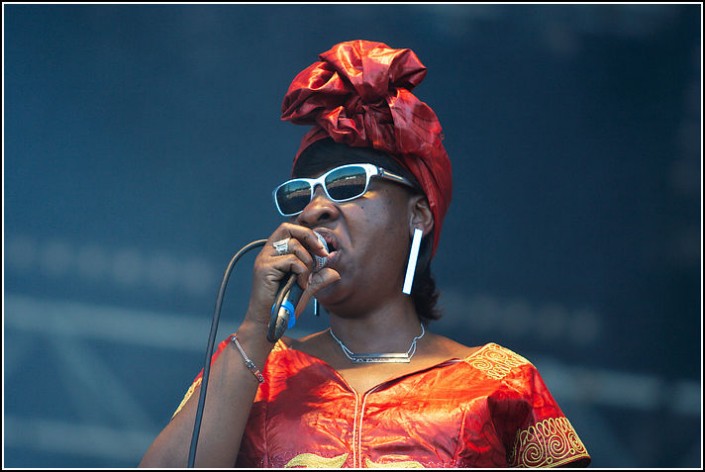 Amadou et Mariam &#8211; Festival Les Vieilles Charrues 2012