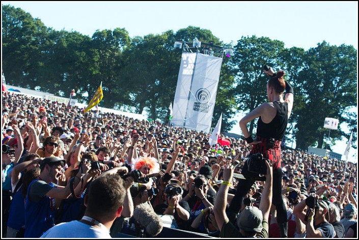 Garbage &#8211; Festival Les Vieilles Charrues 2012