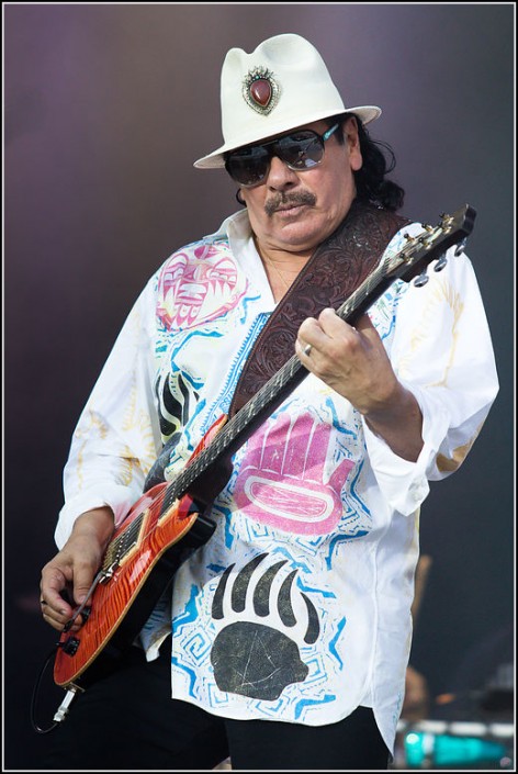 Santana &#8211; Festival des Vieilles Charrues 2013