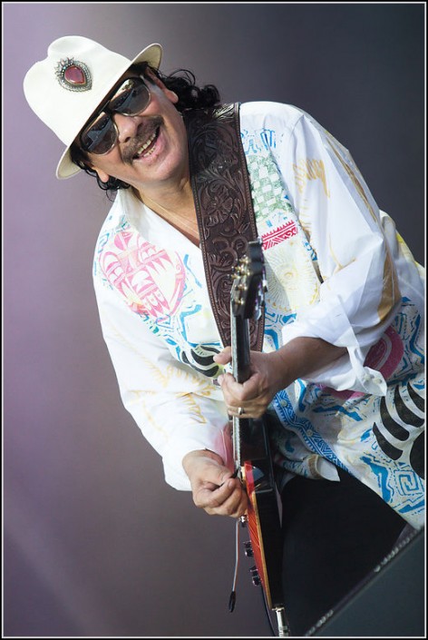 Santana &#8211; Festival des Vieilles Charrues 2013