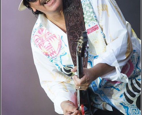 Santana &#8211; Festival des Vieilles Charrues 2013