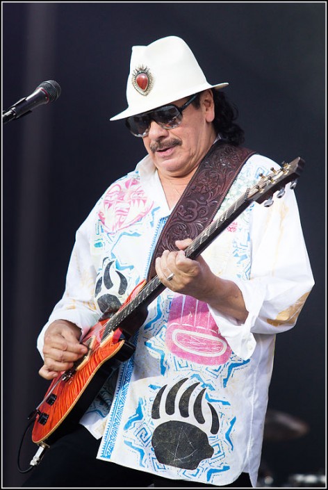 Santana &#8211; Festival des Vieilles Charrues 2013