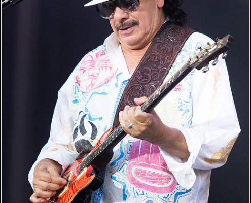 Santana &#8211; Festival des Vieilles Charrues 2013
