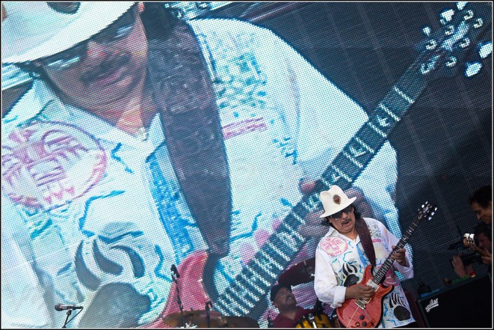 Santana &#8211; Festival des Vieilles Charrues 2013