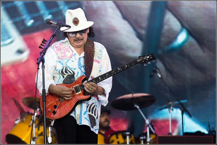 Santana &#8211; Festival des Vieilles Charrues 2013