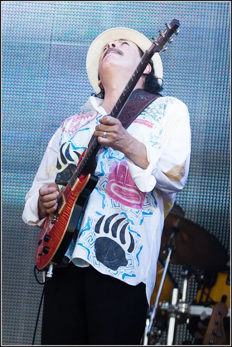 Santana &#8211; Festival des Vieilles Charrues 2013