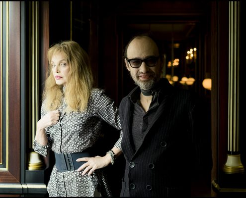 Arielle Dombasle et Nicolas Ker &#8211; Portraits (Paris)