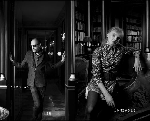 Arielle Dombasle et Nicolas Ker &#8211; Portraits (Paris)